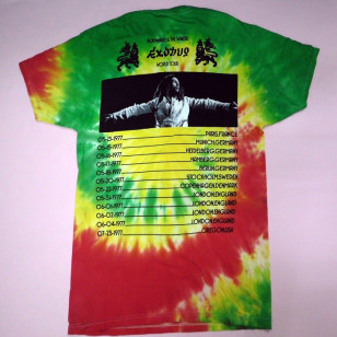Bob Marley - Exodus Tour Tie Dye Official T Shirt ( Men M ) ***READY TO SHIP from Hong Kong***
